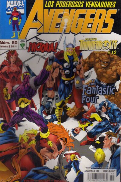 LOS PODEROSOS VENGADORES : AVENGERS 50