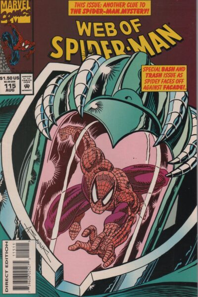 WEB OF SPIDER-MAN 115