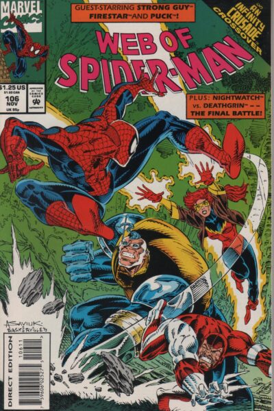 WEB OF SPIDER-MAN 106