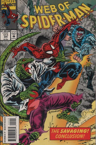 WEB OF SPIDER-MAN 111