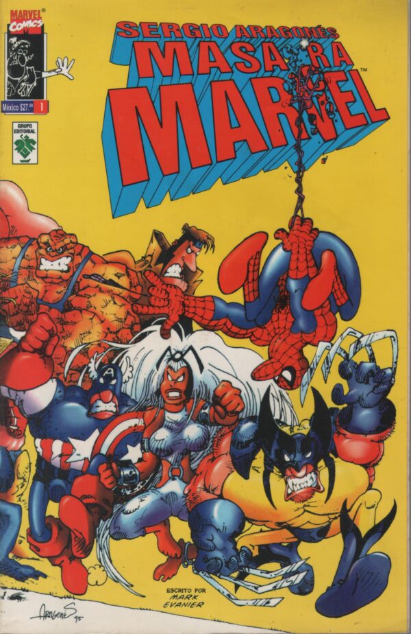 SERGIO ARAGONÉS MASACRA MARVEL