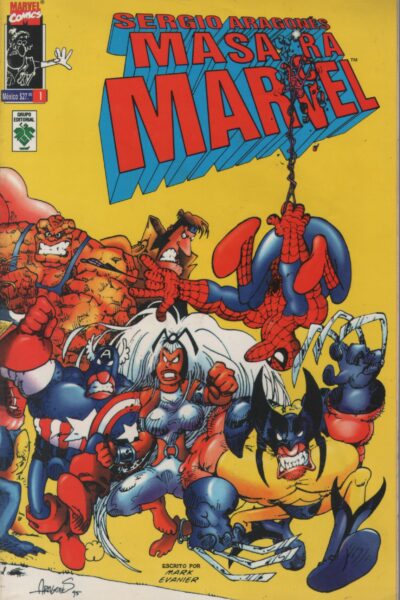 SERGIO ARAGONÉS MASACRA MARVEL