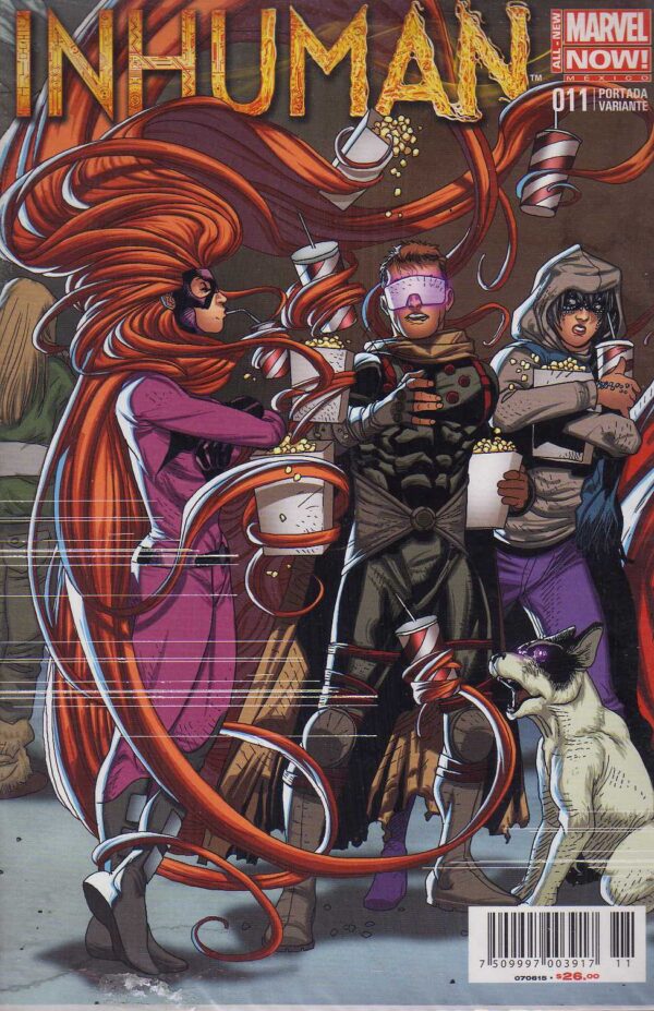 INHUMAN 11 PORTADA VARIANTE