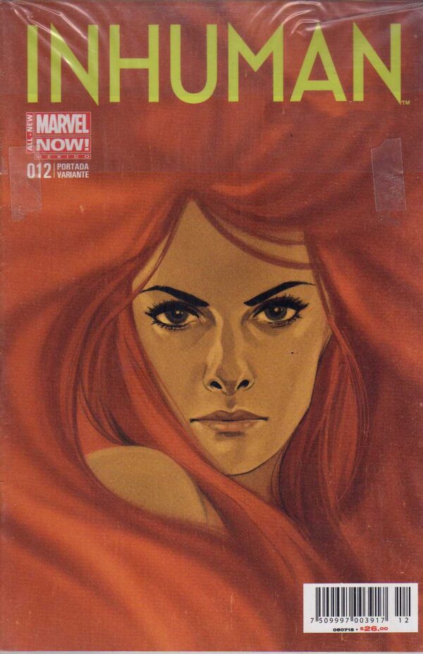 INHUMAN 12 PORTADA VARIANTE