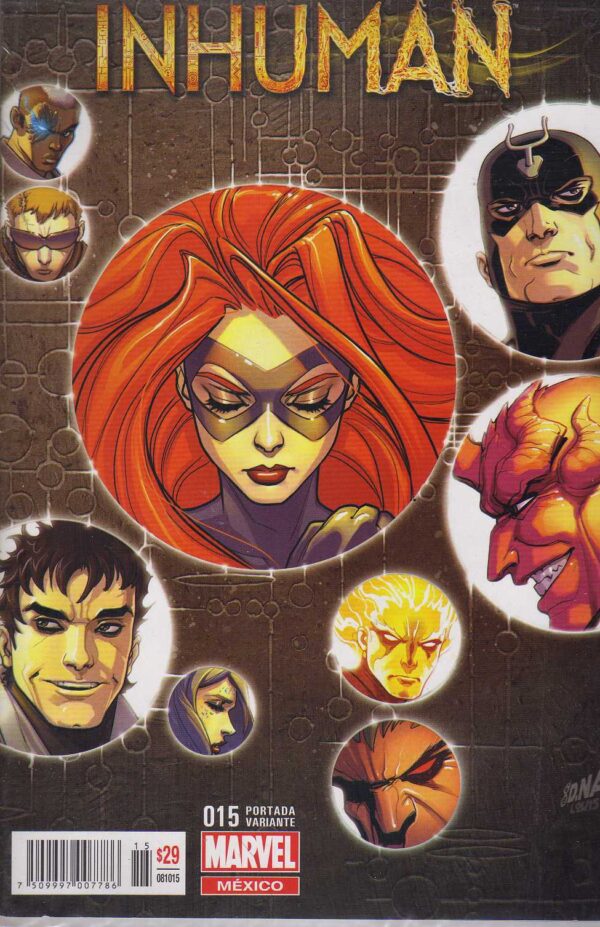 INHUMAN 15 PORTADA VARIANTE