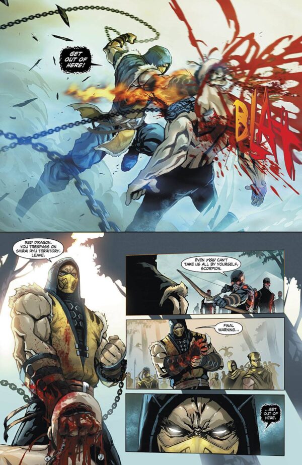 MORTAL KOMBAT X VOLUMEN 1 LAZOS DE SANGRE DC DEFINITIVE EDITION - Imagen 4