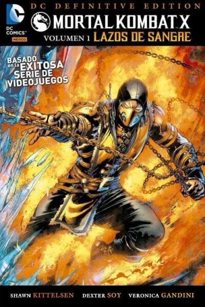 MORTAL KOMBAT X VOLUMEN 1 LAZOS DE SANGRE DC DEFINITIVE EDITION