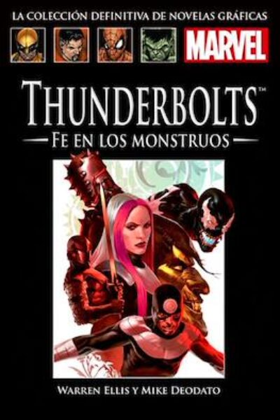 COLECCIÓN DEFINITIVA DE NOVELAS GRÁFICAS MARVEL : 55 THUNDERBOLTS FE EN LOS MONSTRUOS