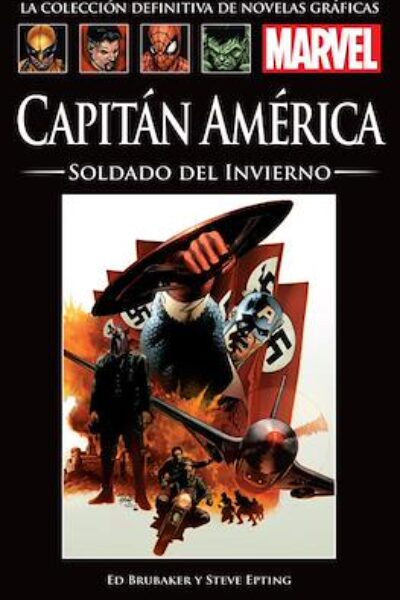 COLECCIÓN DEFINITIVA DE NOVELAS GRÁFICAS MARVEL : 44 y 51 CAPITAN AMERICA SOLDADO DEL INVIERNO PARTE 1 Y 2
