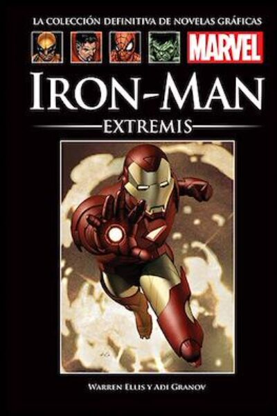 COLECCIÓN DEFINITIVA DE NOVELAS GRÁFICAS MARVEL : 43 IRON MAN EXTREMIS