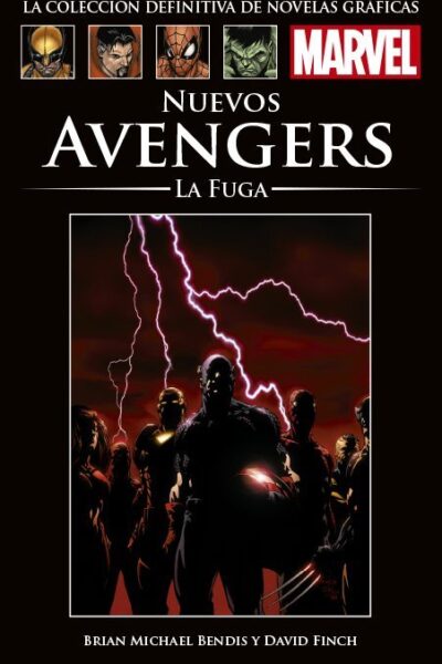 COLECCIÓN DEFINITIVA DE NOVELAS GRÁFICAS MARVEL : 31 NUEVOS AVENGERS LA FUGA