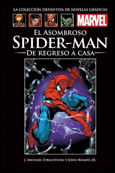 COLECCIÓN DEFINITIVA DE NOVELAS GRÁFICAS MARVEL : 21 SPIDER-MAN DE REGRESO A CASA