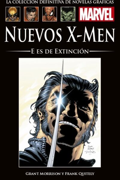 COLECCIÓN DEFINITIVA DE NOVELAS GRÁFICAS MARVEL : 18 NUEVOS X-MEN E ES DE EXTINCION