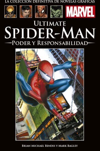 COLECCIÓN DEFINITIVA DE NOVELAS GRÁFICAS MARVEL : 15 ULTIMATE SPIDER-MAN PODER Y RESPONSABILIDAD