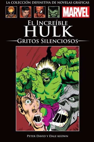 COLECCIÓN DEFINITIVA DE NOVELAS GRÁFICAS MARVEL : 11 EL INCREIBLE HULK GRITOS SILENCIOSOS