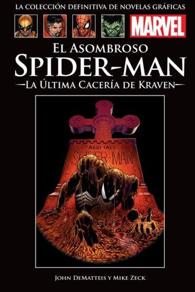 COLECCIÓN DEFINITIVA DE NOVELAS GRÁFICAS MARVEL : 9 SPIDER-MAN LA ÚLTIMA CACERÍA DE KRAVEN