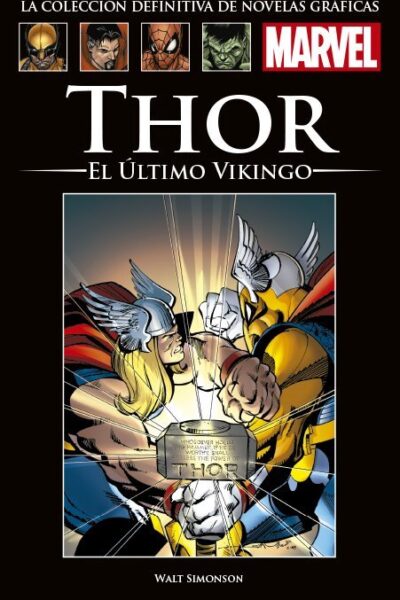 COLECCIÓN DEFINITIVA DE NOVELAS GRÁFICAS MARVEL : 4 THOR EL ÚLTIMO VIKINGO