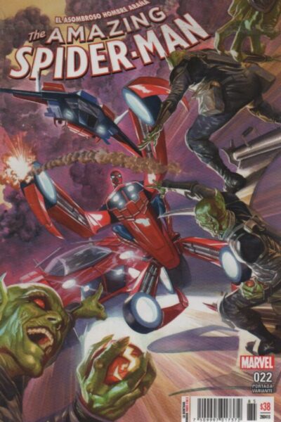 THE AMAZING SPIDER-MAN 22 PORTADA VARIANTE