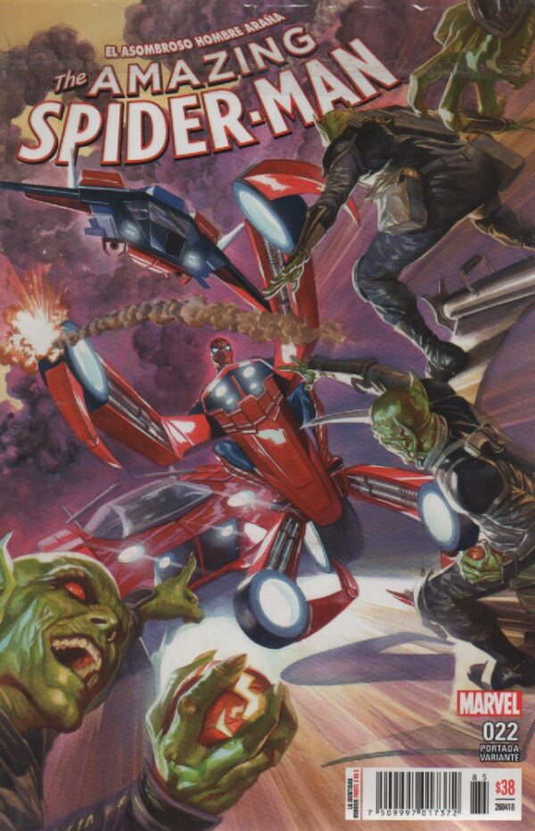 THE AMAZING SPIDER-MAN 22 PORTADA VARIANTE