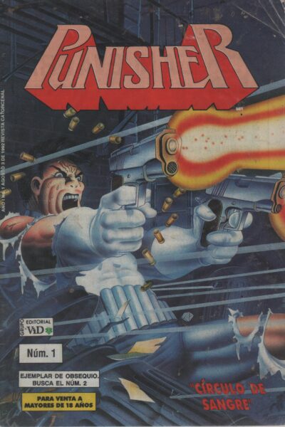 PACK PUNISHER 1992-1993 COMPLETO 1-27