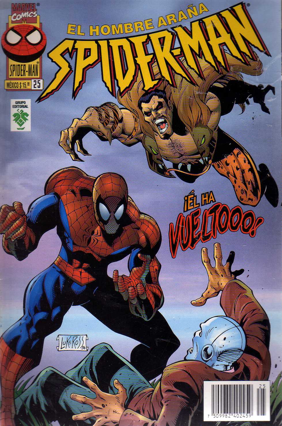 EL HOMBRE ARAÑA : SPIDER-MAN 25