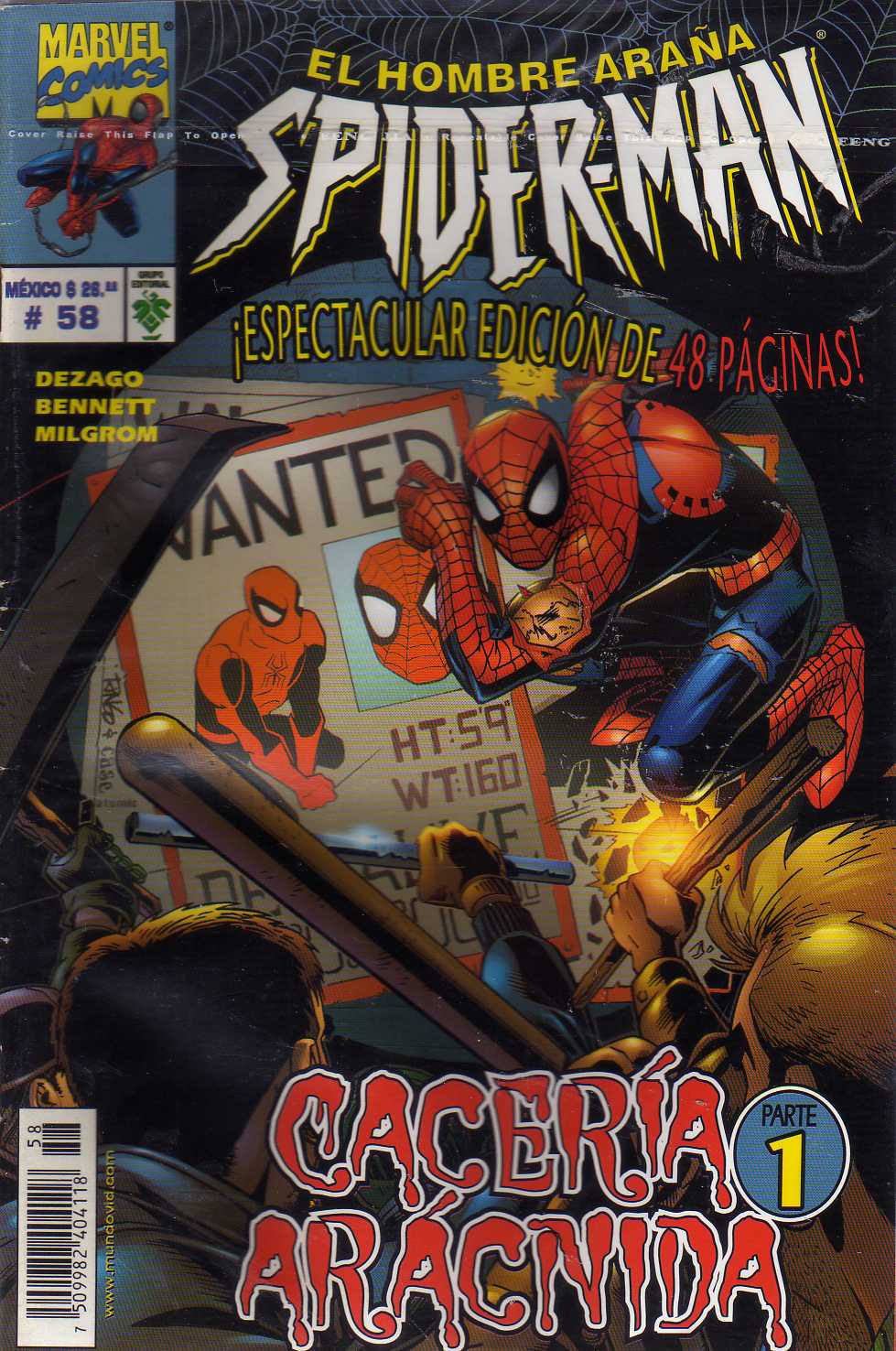 EL HOMBRE ARAÑA : SPIDER-MAN 58