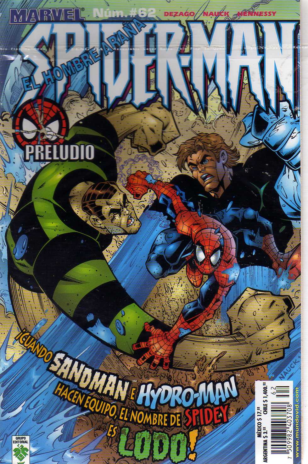 EL HOMBRE ARAÑA : SPIDER-MAN 62