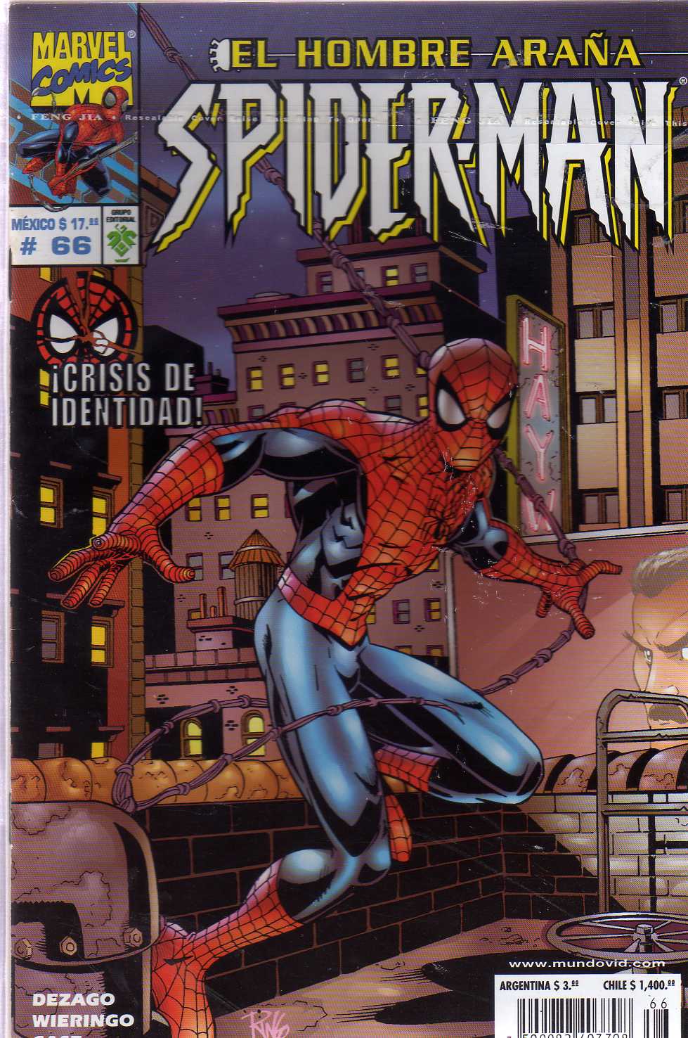 EL HOMBRE ARAÑA : SPIDER-MAN 66