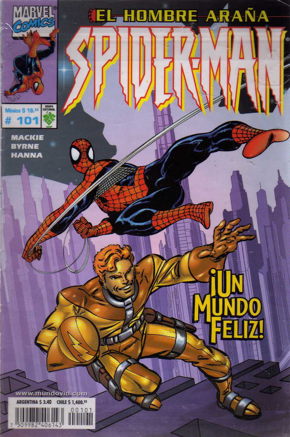 EL HOMBRE ARAÑA : SPIDER-MAN 101