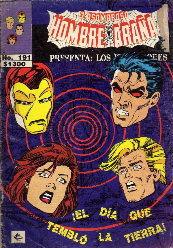 El asombroso hombre araña presenta 191
