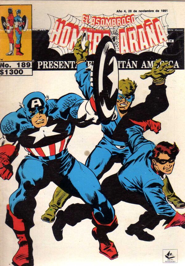 El asombroso hombre araña presenta 189