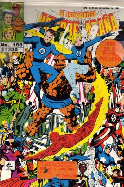 El asombroso hombre araña presenta 188