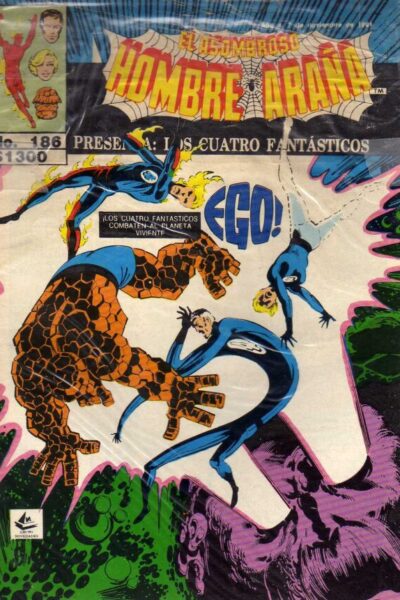 El asombroso hombre araña presenta 186