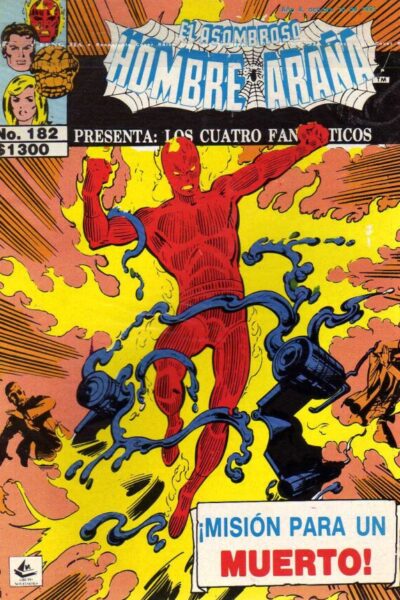 El asombroso hombre araña presenta 182