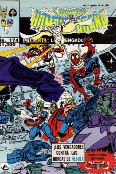 El asombroso hombre araña presenta 174