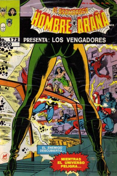El asombroso hombre araña presenta 172