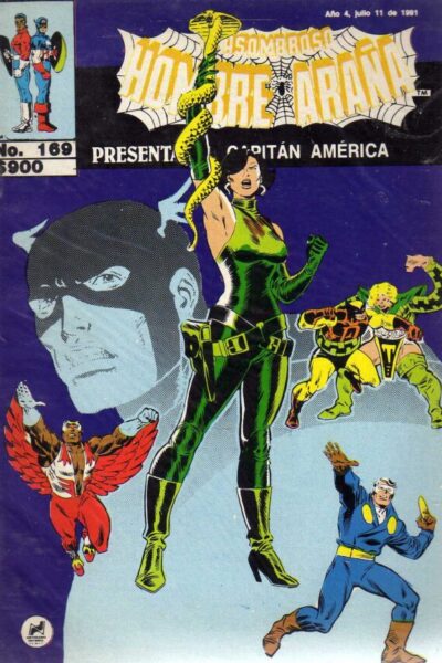 El asombroso hombre araña presenta 169