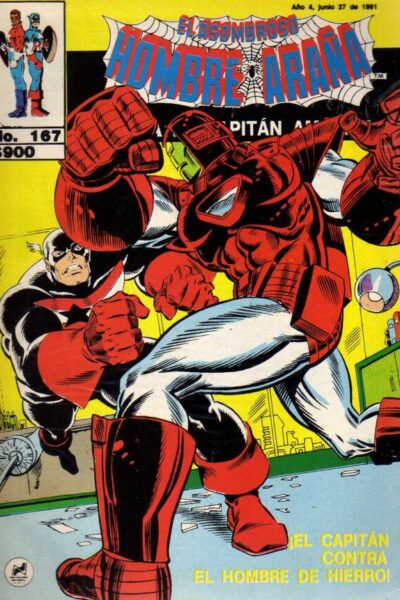 El asombroso hombre araña presenta 167