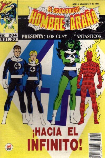 El asombroso hombre araña presenta 284 (1988-1994)