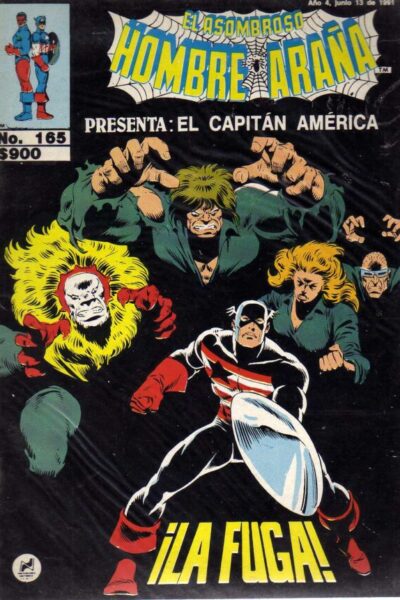 El asombroso hombre araña presenta 165