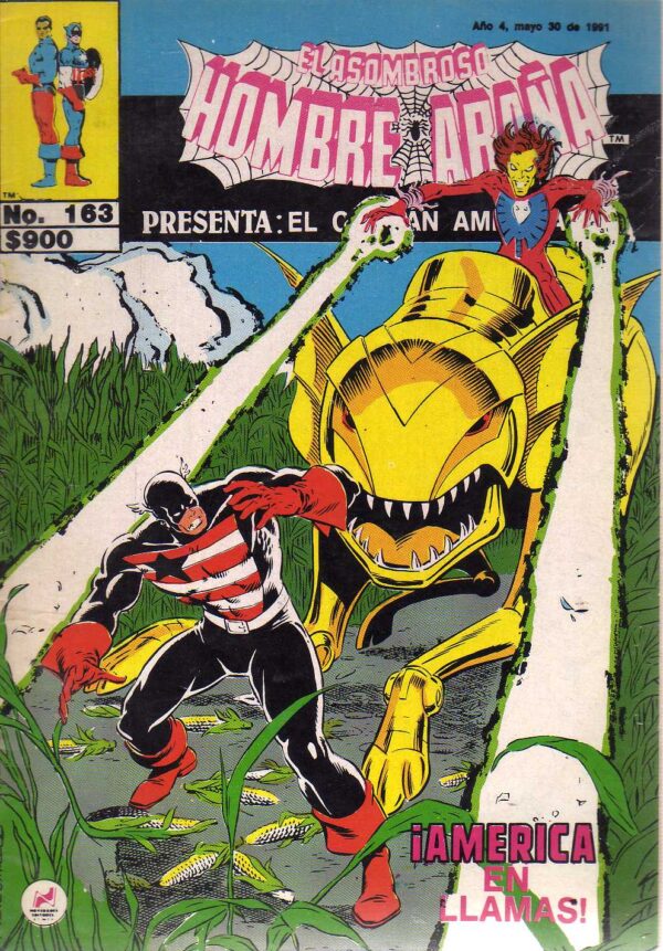 El asombroso hombre araña presenta 163