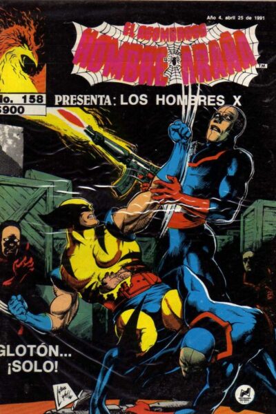 El asombroso hombre araña presenta 158