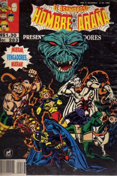 El asombroso hombre araña presenta 283 (1988-1994)