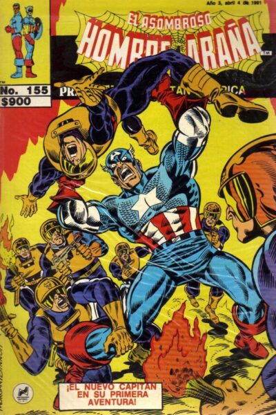 El asombroso hombre araña presenta 155