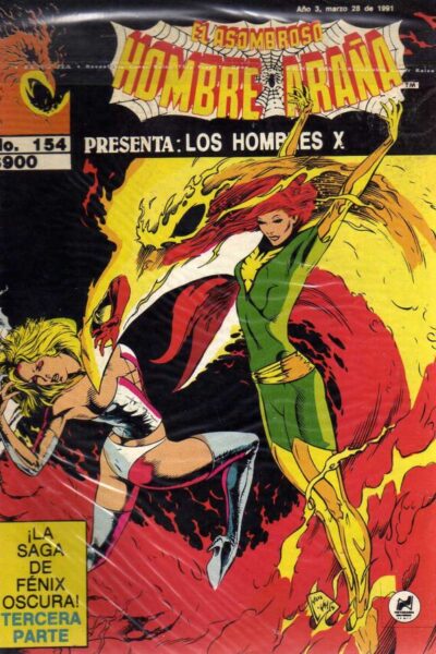 El asombroso hombre araña presenta 154