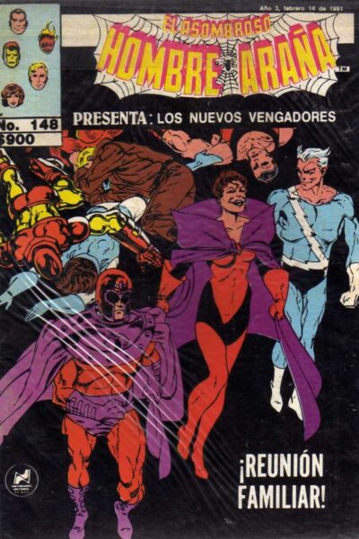 El asombroso hombre araña presenta 148