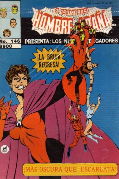 El asombroso hombre araña presenta 146