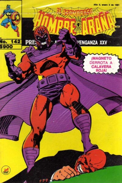 El asombroso hombre araña presenta 142