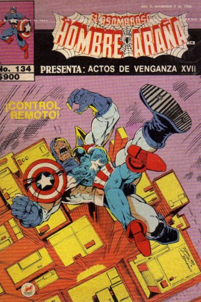 El asombroso hombre araña presenta 134