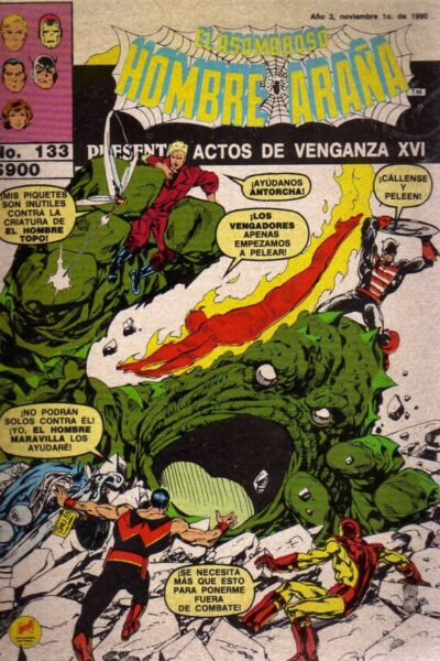 El asombroso hombre araña presenta 133